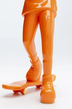 KARE Deko Figur Skating Astronaut Orange 33cm Sale