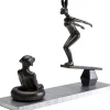 KARE Deko Figur Splash 42cm Hot
