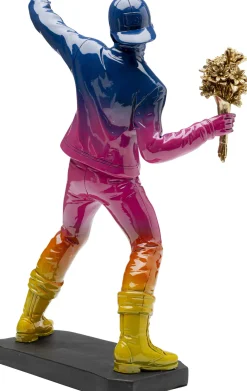 KARE Deko Figur Street Art Bouquet Rainbow 41cm Hot