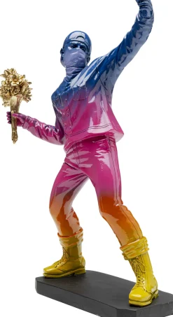 KARE Deko Figur Street Art Bouquet Rainbow 41cm Hot