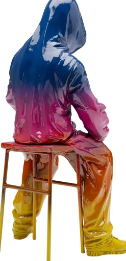 KARE Deko Figur Street Art Boy Rainbow 36cm Online