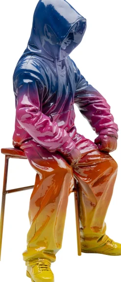 KARE Deko Figur Street Art Boy Rainbow 36cm Online