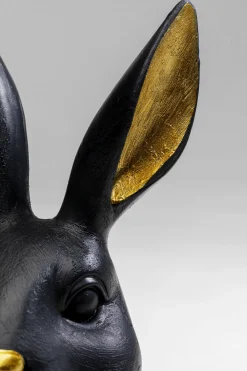 KARE Deko Figur Sweet Rabbit Schwarz 23cm Sale