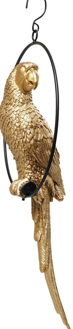 KARE Deko Figur Swinging Parrot Gold Sale