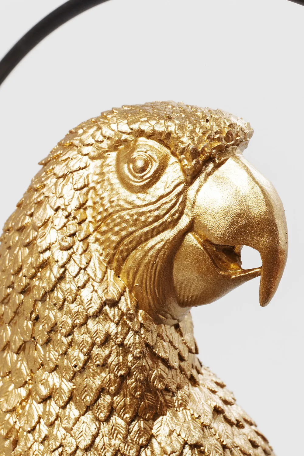 KARE Deko Figur Swinging Parrot Gold Sale