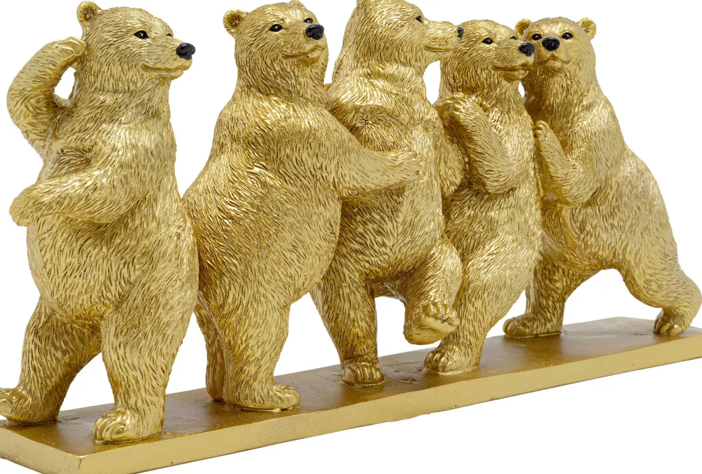 KARE Deko Figur Tipsy Dancing Bears 14cm Best