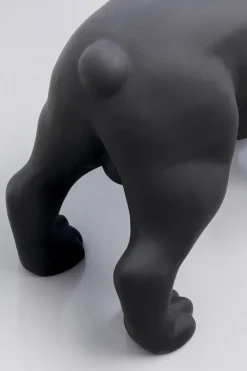 KARE Deko Figur Toto Teen Schwarz Matt 90cm