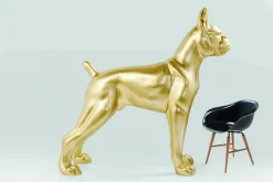 KARE Deko Figur Toto XL Gold 180cm Hot