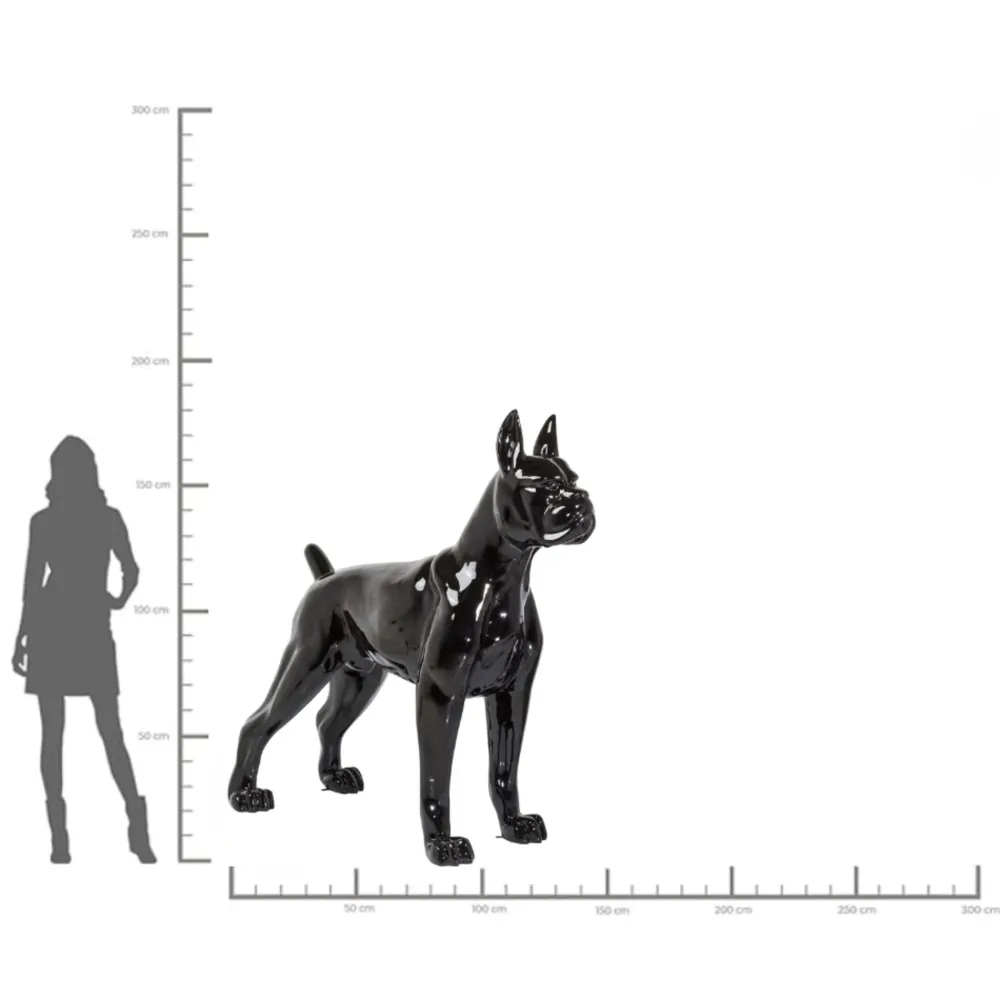 KARE Deko Figur Toto XL Schwarz 180cm Hot
