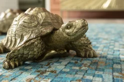KARE Deko Figur Turtle Gold Klein Best