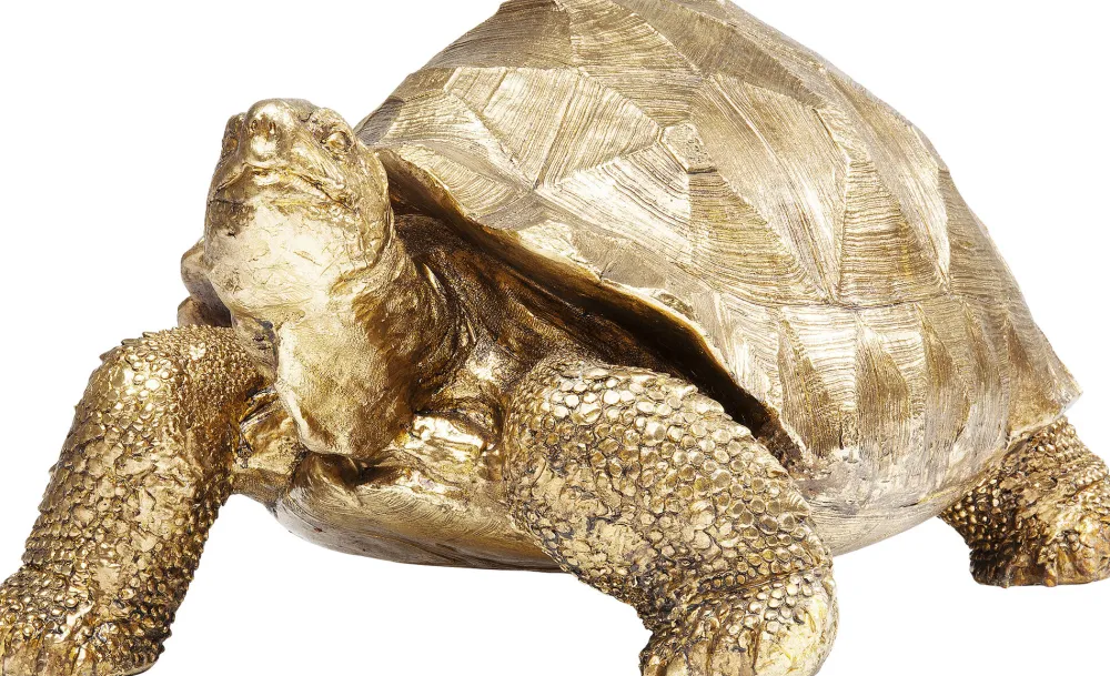 KARE Deko Figur Turtle Gold Medium 40cm Online