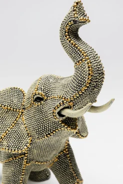KARE Deko Figur Walking Elephant Pearls 24cm Best