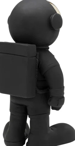 KARE Deko Figur Welcome Astronaut Schwarz 27cm Discount