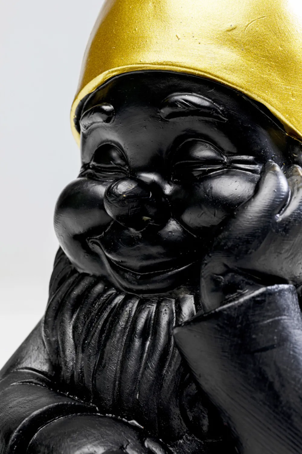 KARE Deko Figur Zwerg Schwarz 21cm Clearance