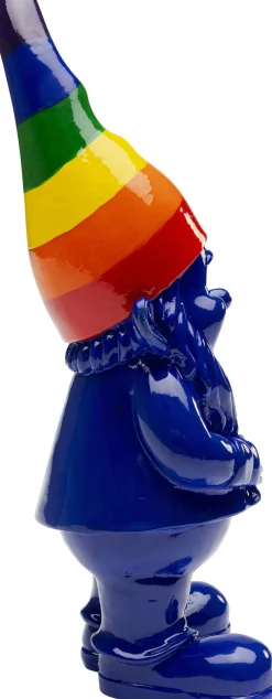 KARE Deko Figur Zwerg Stehend Rainbow Blau 21cm Best