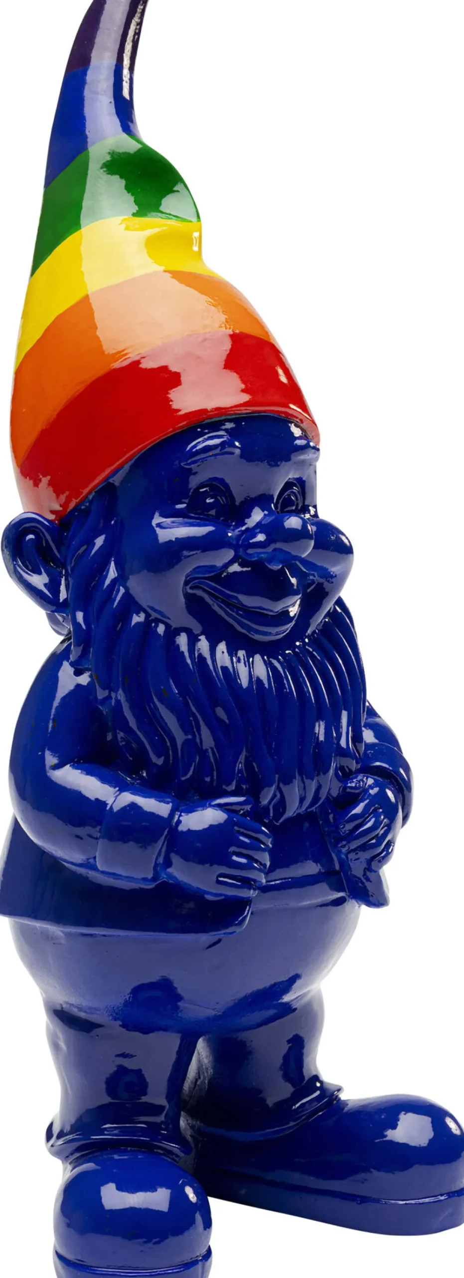 KARE Deko Figur Zwerg Stehend Rainbow Blau 21cm Best