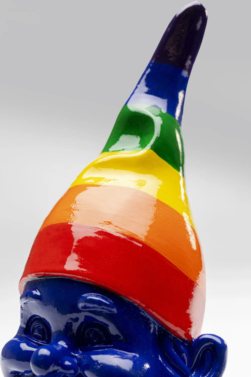 KARE Deko Figur Zwerg Stehend Rainbow Blau 21cm Best