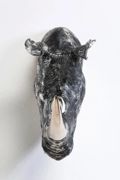 KARE Deko Kopf Rhino Antique Hot