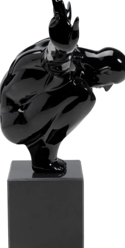 KARE Deko Objekt Athlet Schwarz 75cm Discount