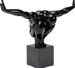 KARE Deko Objekt Athlet Schwarz 75cm Discount