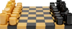 KARE Deko Objekt Chess Focus Senf 26x26cm New