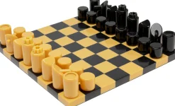 KARE Deko Objekt Chess Focus Senf 26x26cm New