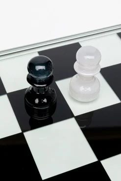 KARE Deko Objekt Chess Transparent 60x60cm Discount