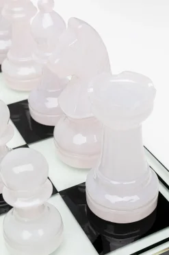 KARE Deko Objekt Chess Transparent 60x60cm Discount