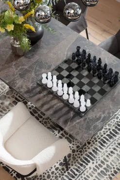 KARE Deko Objekt Chess Transparent 60x60cm Discount
