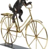 KARE Deko Objekt Dog With Bicycle 44cm Online