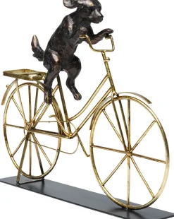 KARE Deko Objekt Dog With Bicycle 44cm Online