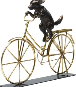 KARE Deko Objekt Dog With Bicycle 44cm Online
