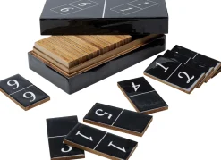 KARE Deko Objekt Domino Schwarz 24x7cm Online