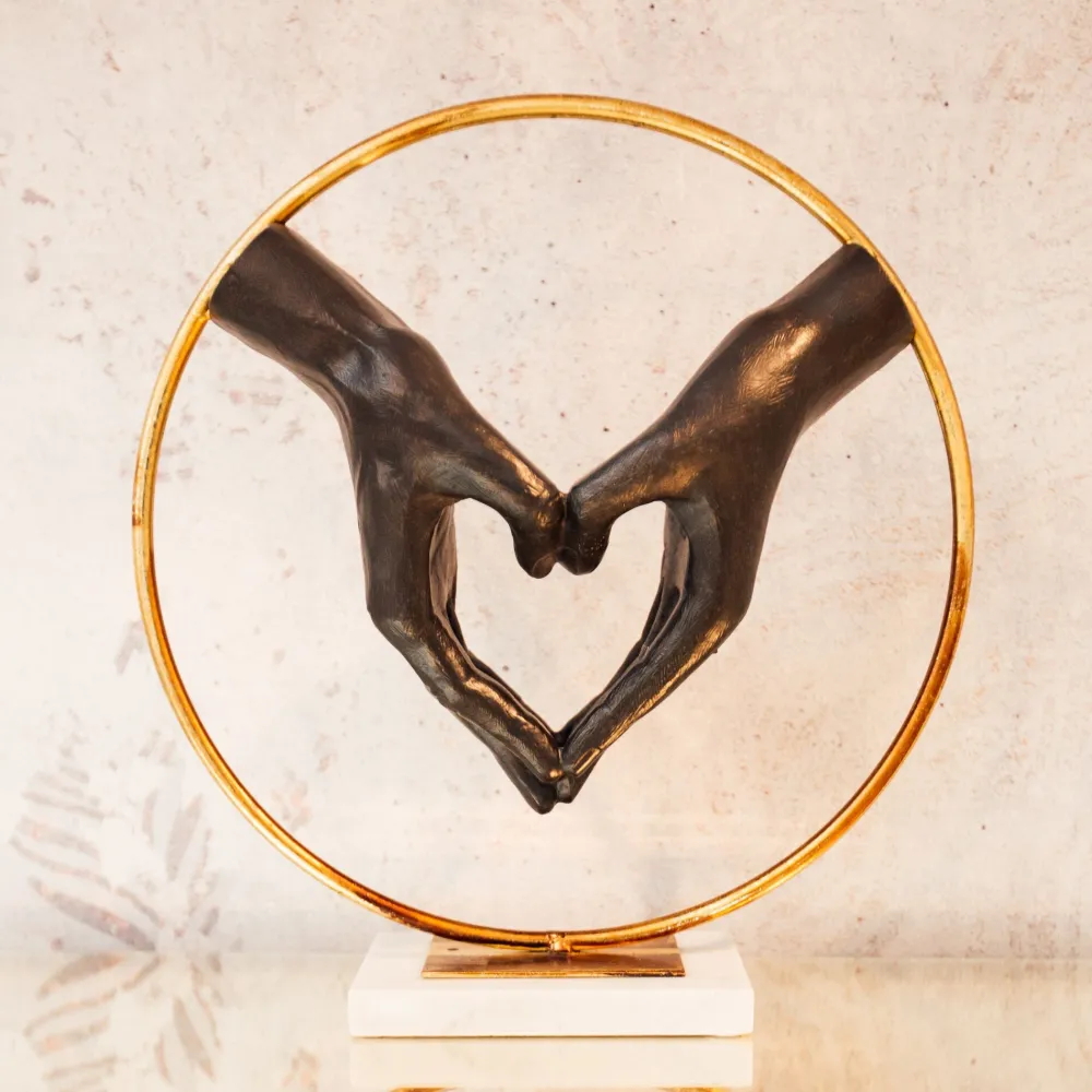 KARE Deko Objekt Elements Heart Hand 62cm Online