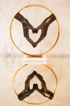 KARE Deko Objekt Elements Heart Hand 62cm Online