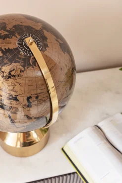 KARE Deko Objekt Globe Top Gold 47cm Online