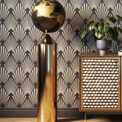 KARE Deko Objekt Globe Top Gold 132cm Hot