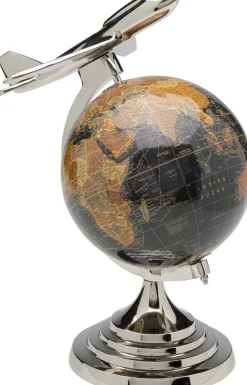 KARE Deko Objekt Globe Top Plane 39cm Outlet