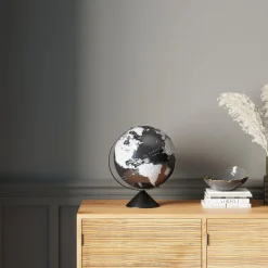KARE Deko Objekt Globe Top Schwarz 40cm Sale