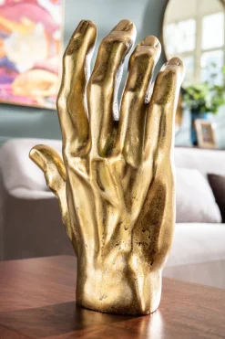 KARE Deko Objekt Mano Gold 35cm Hot