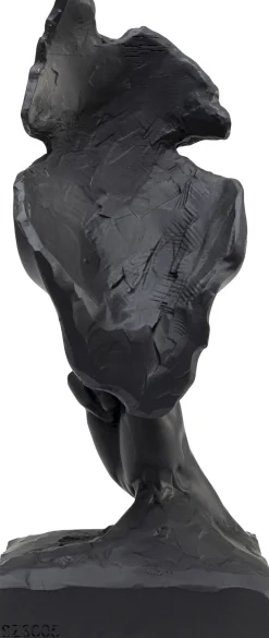 KARE Deko Objekt Quiet Face Schwarz 31cm Clearance