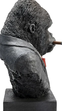 KARE Deko Objekt Smoking Gorilla 48cm Best
