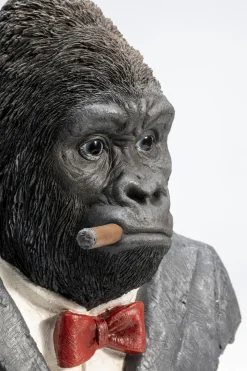 KARE Deko Objekt Smoking Gorilla 48cm Best