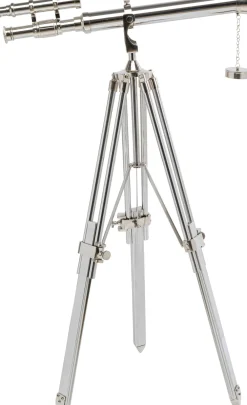 KARE Deko Objekt Telescope Silber 125cm Outlet