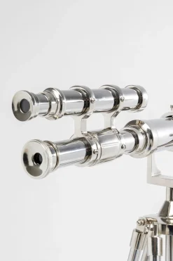 KARE Deko Objekt Telescope Silber 125cm Outlet