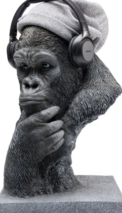 KARE Deko Objekt Thinking Gorilla Head 49cm Sale