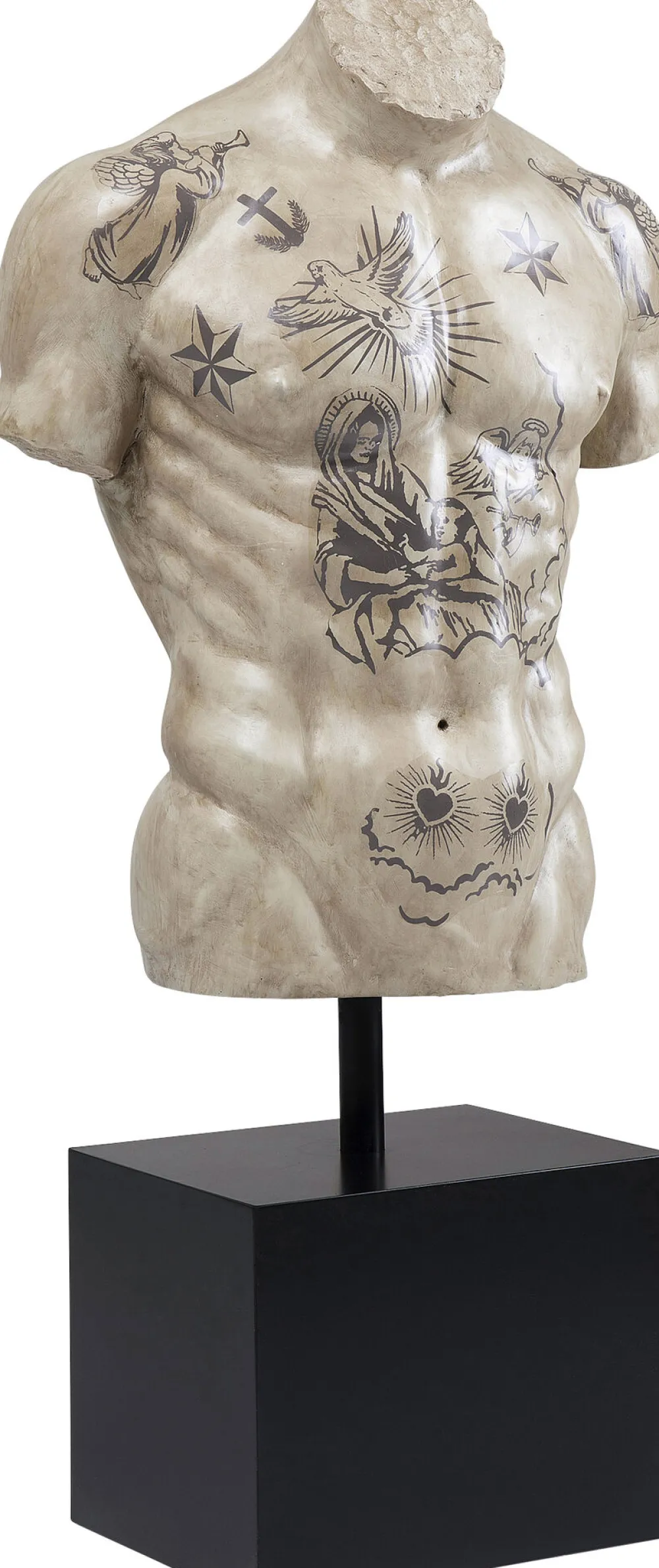 KARE Deko Objekt Torso Tattoo Outlet