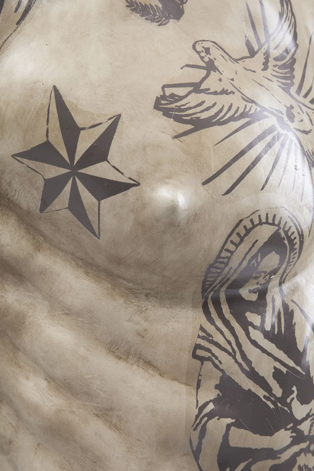 KARE Deko Objekt Torso Tattoo Outlet