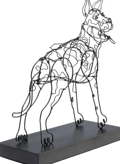 KARE Deko Objekt Wire Attack Dog 36cm Discount