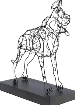 KARE Deko Objekt Wire Attack Dog 36cm Discount